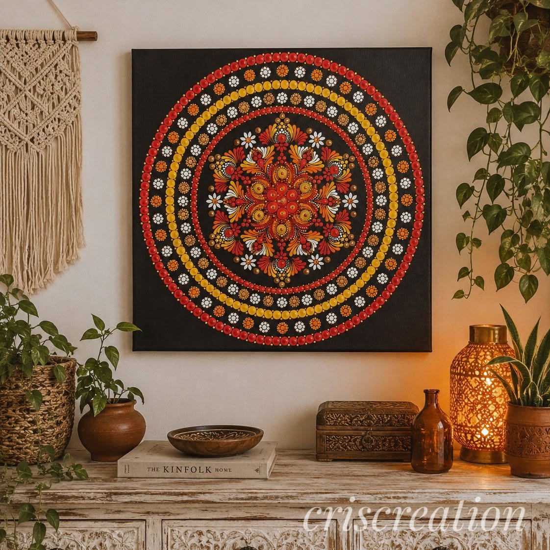 010. Mandala - 40x40 cm