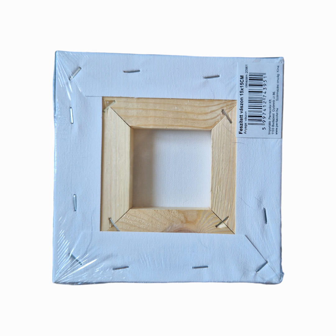 Feszített vászon 15x15 cm
