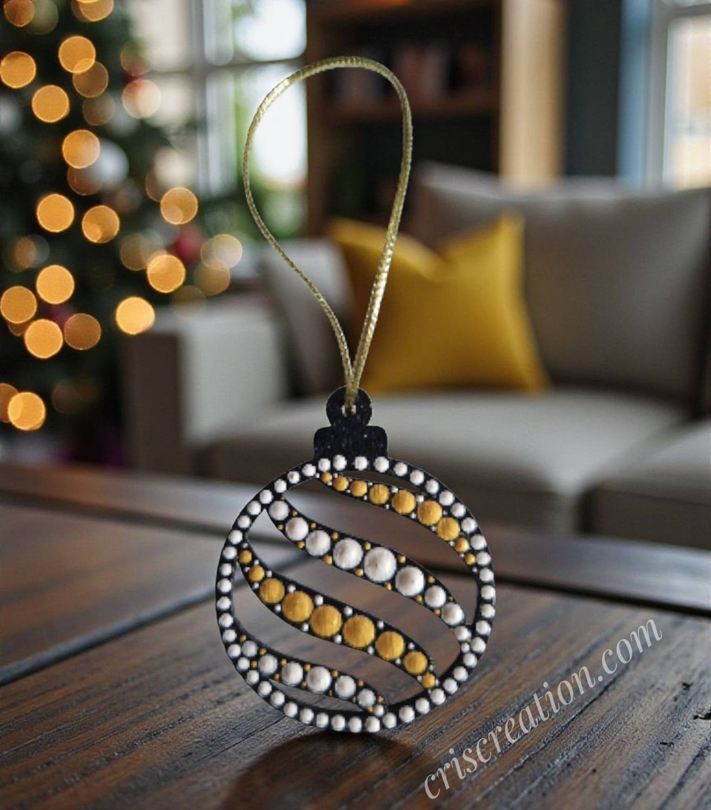 Karácsonyi dísz 5,5 cm