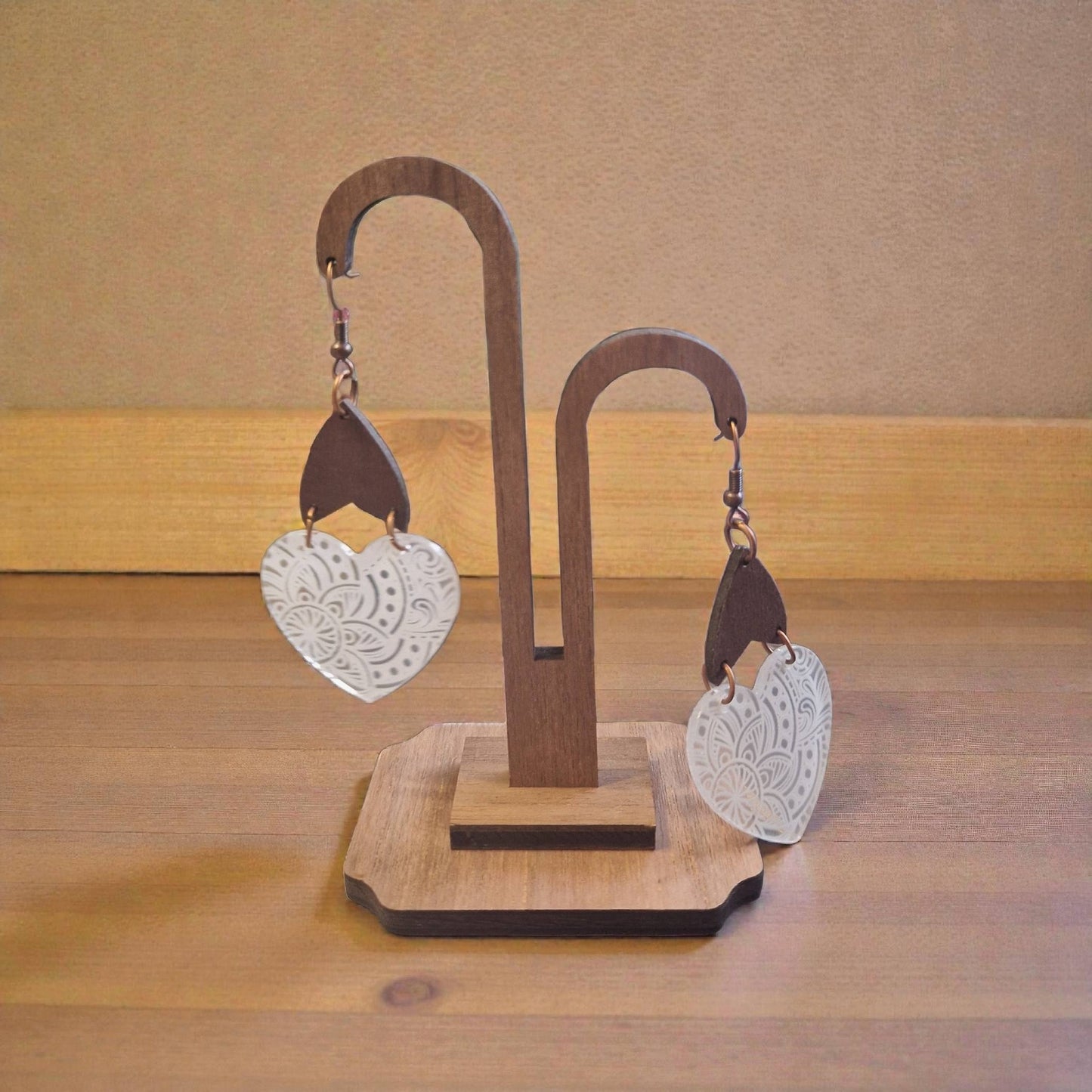 Fülbevaló - 6,5x3,5 cm