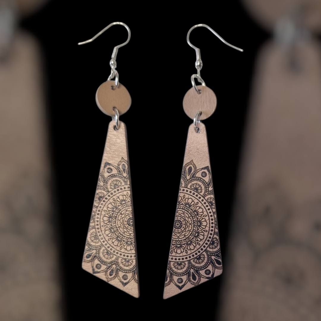 Fülbevaló - 8x2 cm