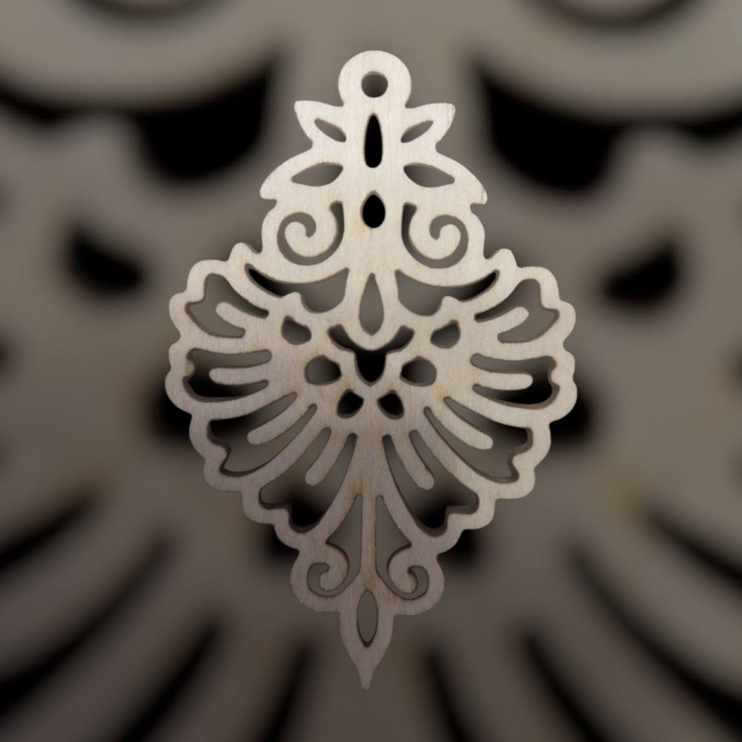 Ékszeralap 0115 - 6,5x4 cm
