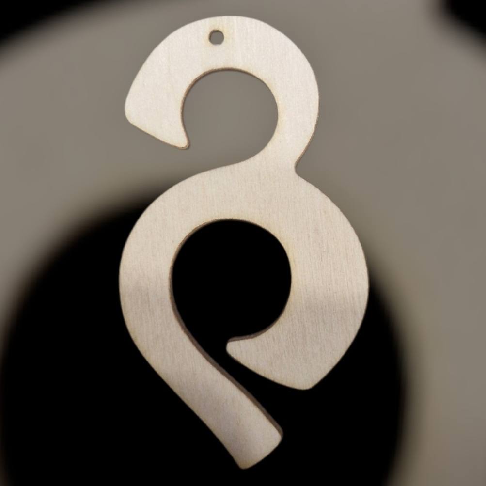 Ékszeralap 0127 - 6,5x3,5 cm