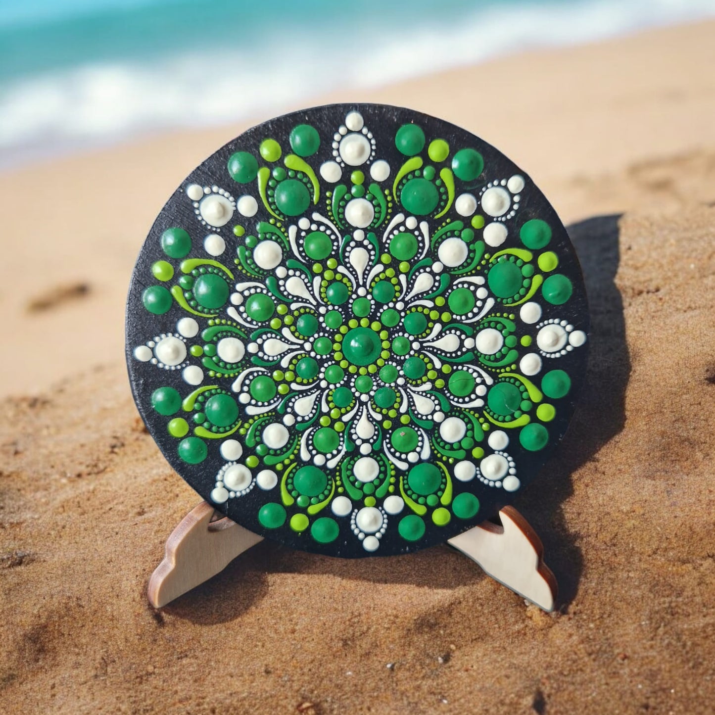 Mandala képtartóval - 10 cm