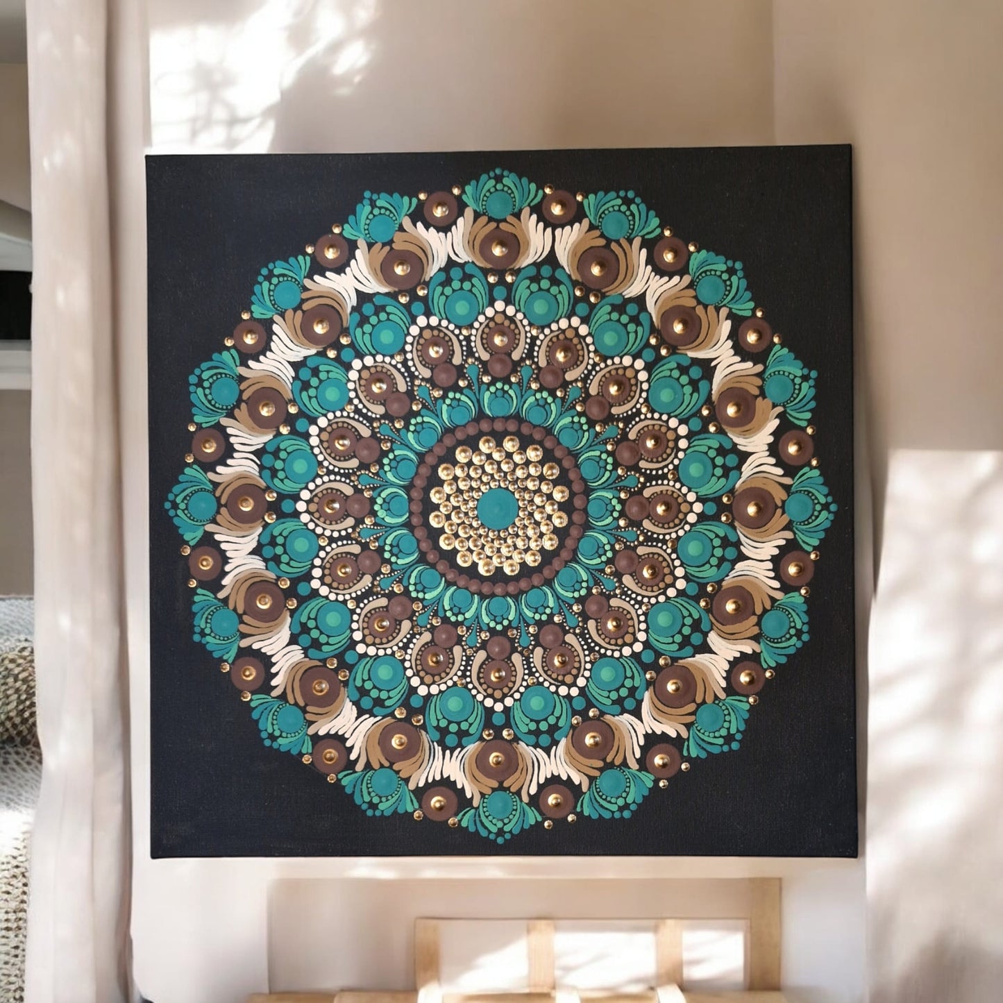 "Harmónia" Mandala - 33x33 cm