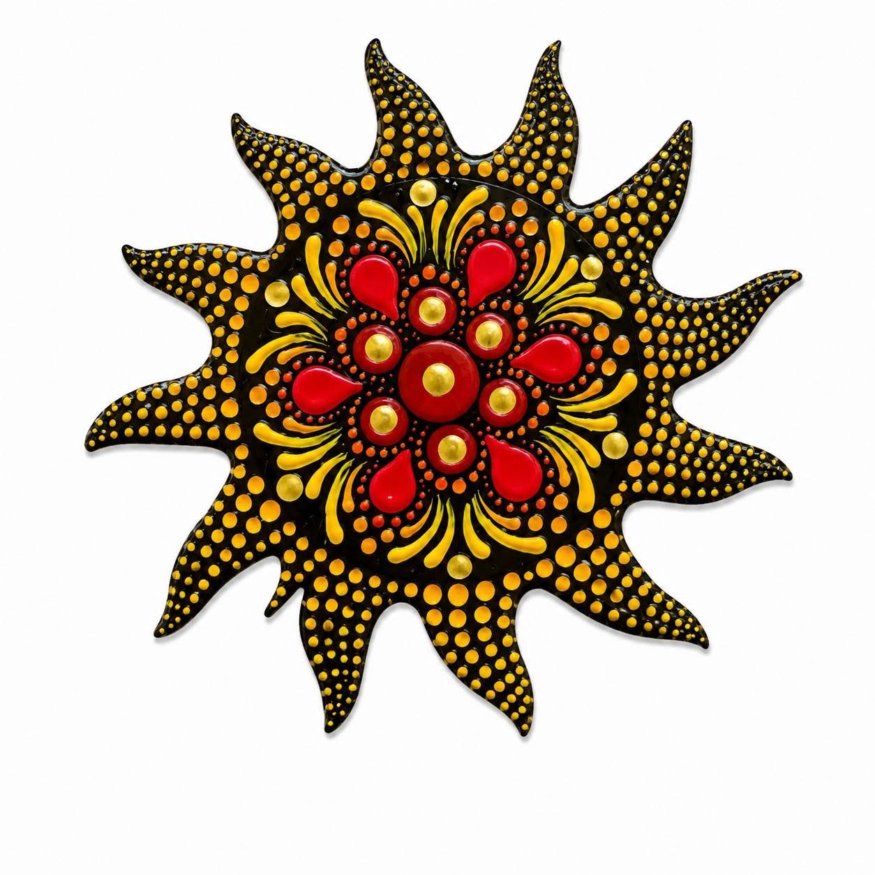 Napocska hűtőmágnes - 7 cm