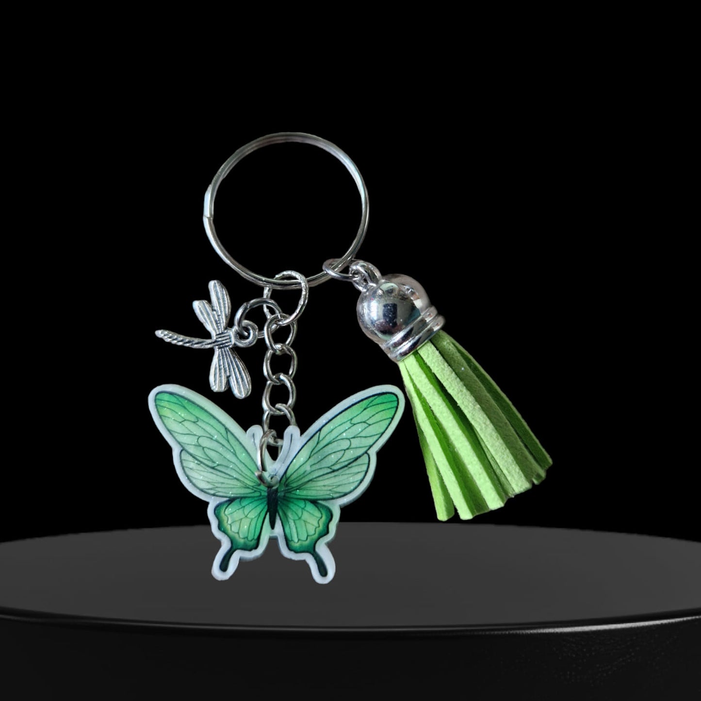 Pillangós kulcstartó kb. 7 cm