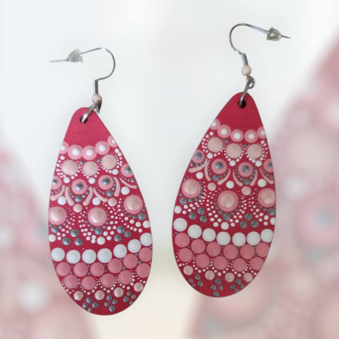 Fülbevaló (76) - 6x3 cm