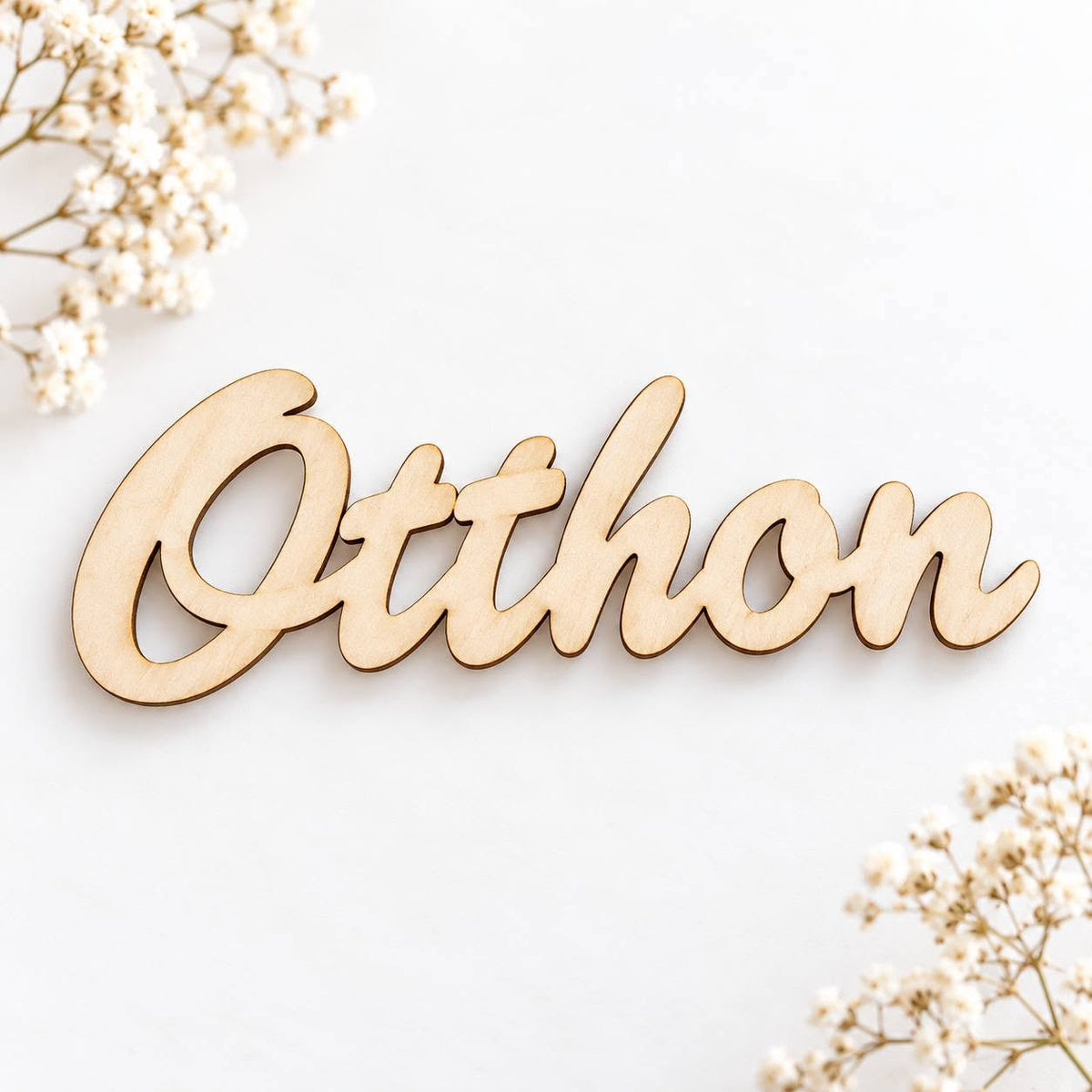 Felirat "Otthon" 10x2,5 cm