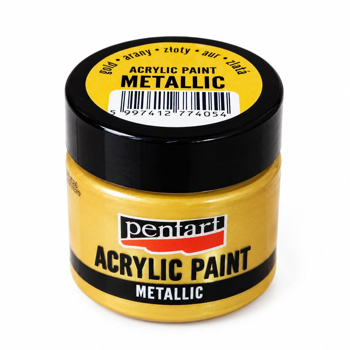 Pentart METÁL festék 50 ml arany