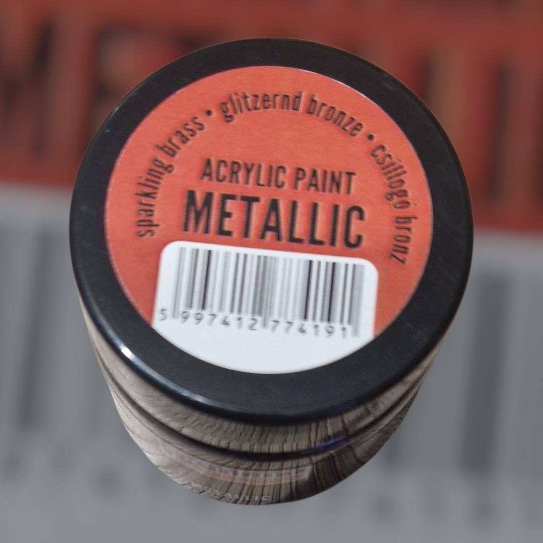 Pentart METÁL festék 50 ml csillogó bronz