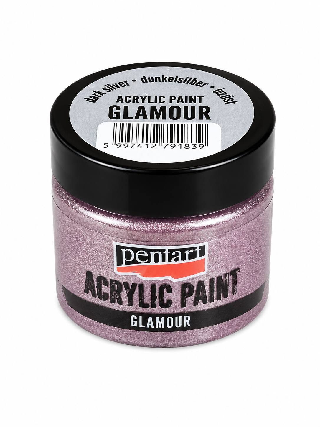 Glamour metál festék 50 ml - óezüst
