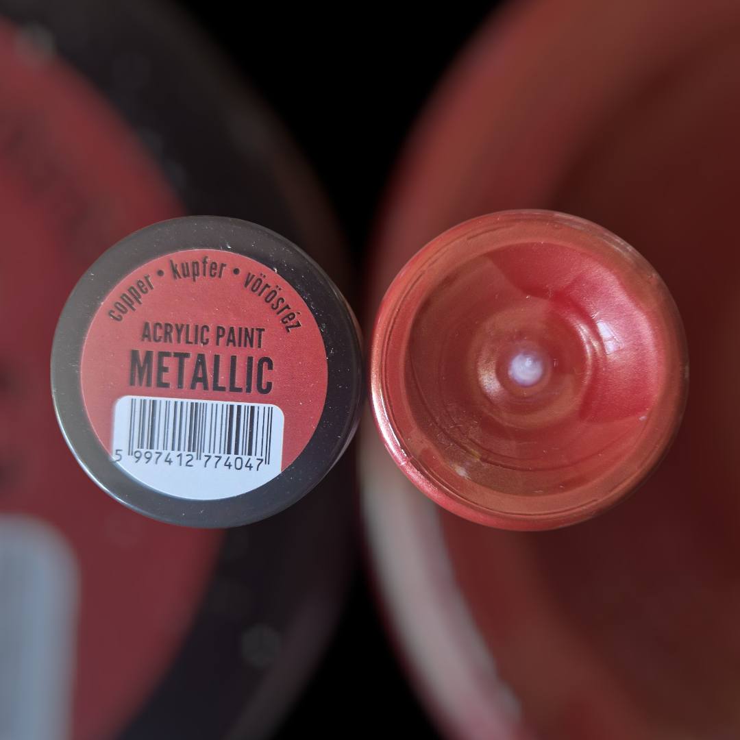 Pentart METÁL festék 50 ml vörösréz