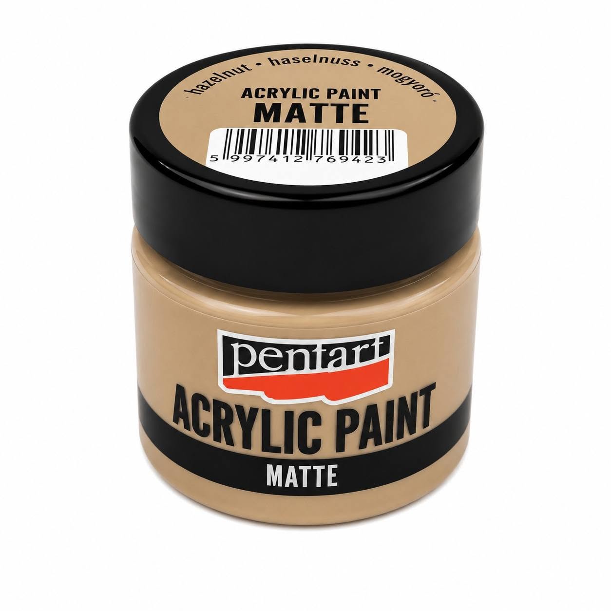 Pentart matt akrilfesték 50 ml mogyoró