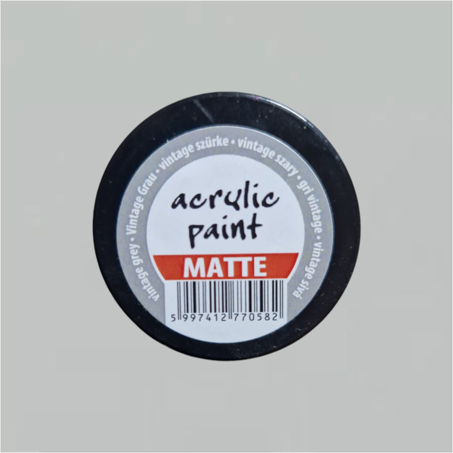 Pentart matt akrilfesték 50 ml vintage szürke
