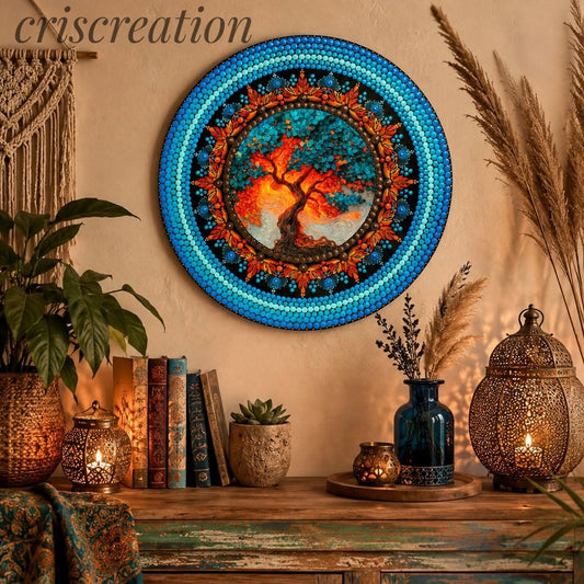 010. Mandala akasztóval - 40 cm-es