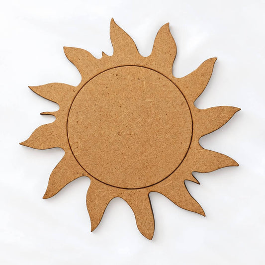 Hűtőmágnes alap "Nap" mágnessel 7 cm