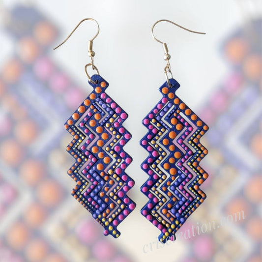 118. Fülbevaló  - 6,5x2,5 cm