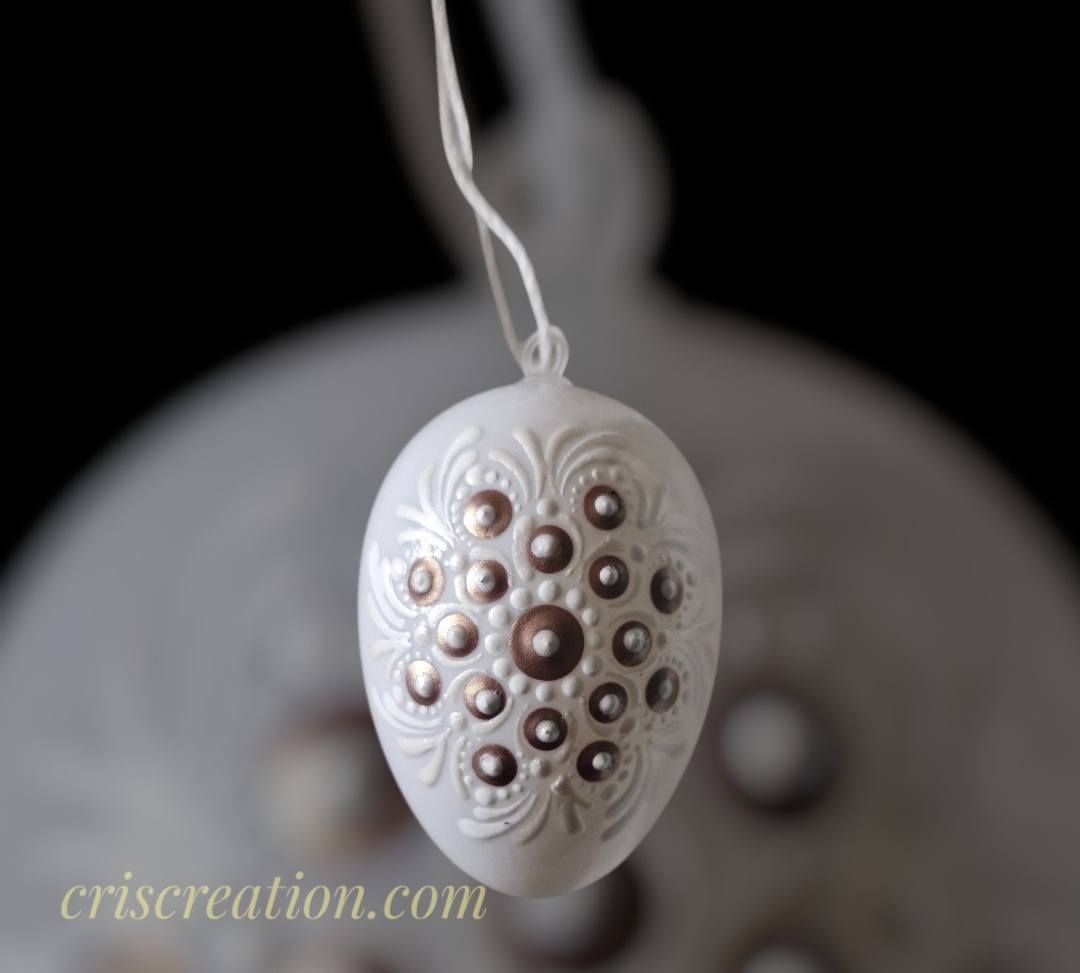 Festett tojás - 6x4 cm