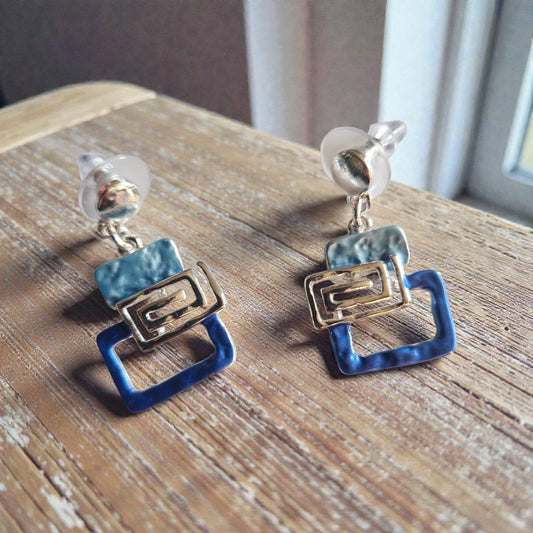 Fülbevaló - 3,5x2 cm