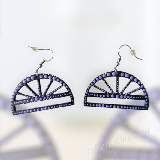 130. Fülbevaló  - 4,5x2,5 cm