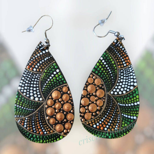 134. Fülbevaló  - 6x3,5 cm