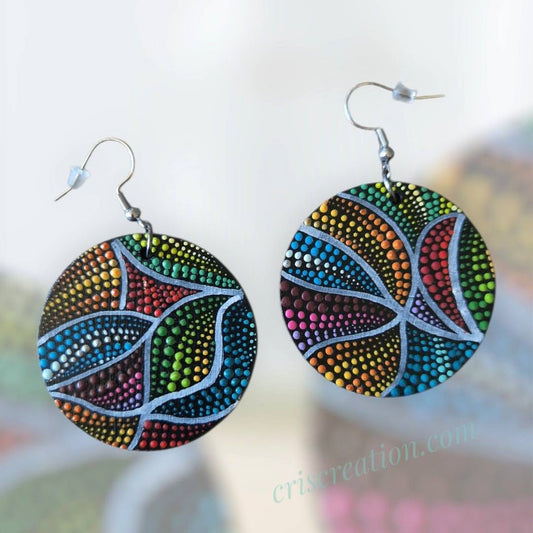 135. Fülbevaló  - 4 cm