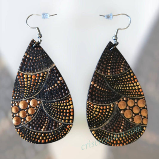 146. Fülbevaló  - 6x3,5 cm