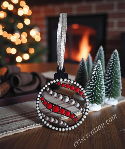 Karácsonyi dísz  5,5 cm