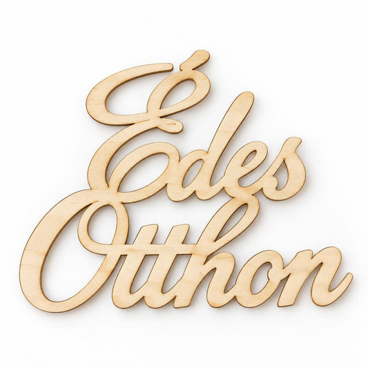 "Édes otthon"  - 8,5x7 cm