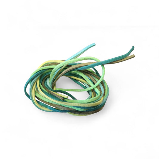 Színes bőrszálak 5 db-os/ kb 1 m-esek
