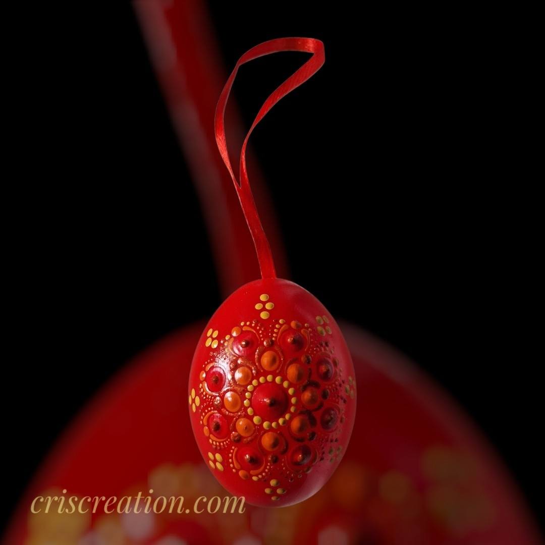 Festett tojás - 7x4,5 cm