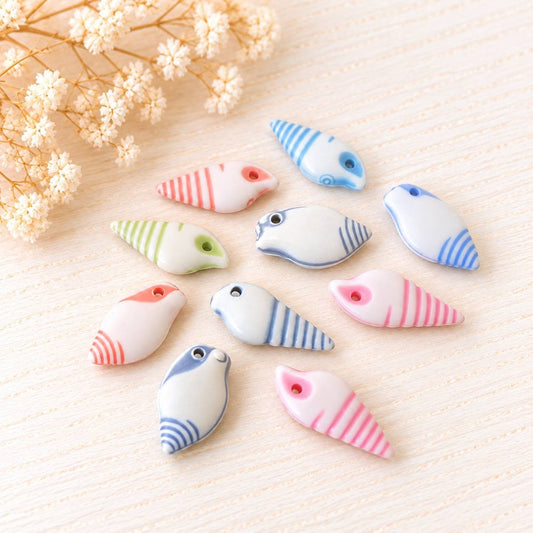 30. Tengerpart stílusú charm - 10 db 1-2 cm