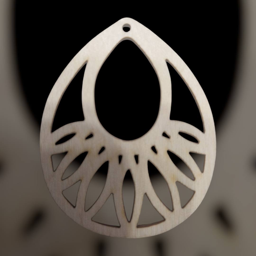 Ékszeralap 0116 - 5,5x4,5 cm