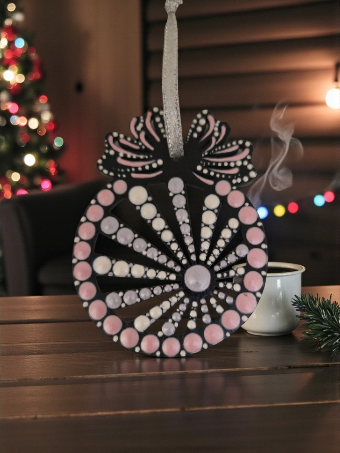 Karácsonyi dísz 8x6 cm