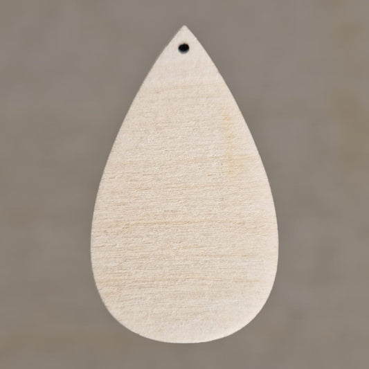 Ékszeralap "Csepp" 0018. - 6x3,5 cm