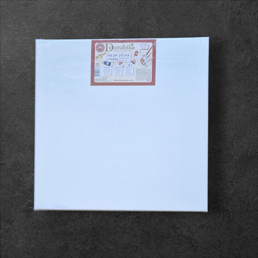 Feszített vászon 40x40 cm - fehér