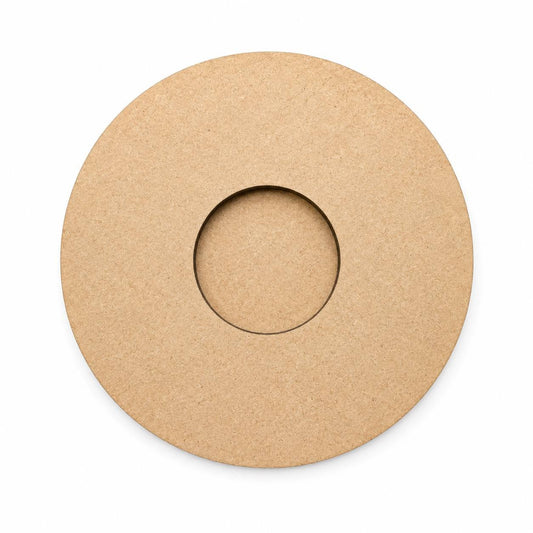 006. Mécsestartó - lézervágott MDF   - 12x1,2 cm