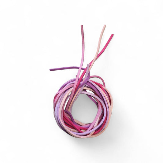 Színes bőrszálak 5 db-os/ kb 1 m-esek (1)