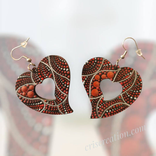 076. Fülbevaló  - 4x4 cm