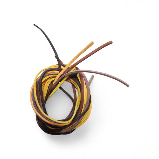 Színes bőrszálak 5 db-os/ kb 1 m-esek (2)