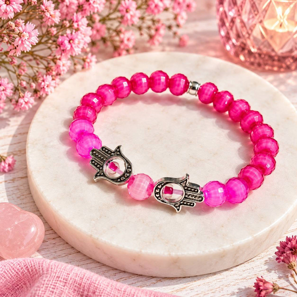 Karkötő rózsaszín/pink