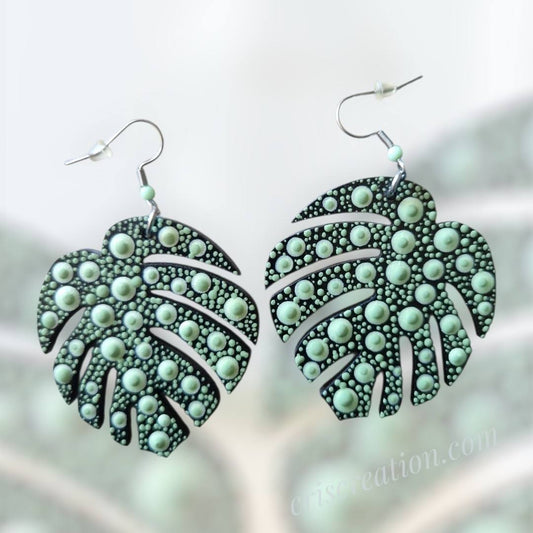 089. Fülbevaló - 5x4,5 cm