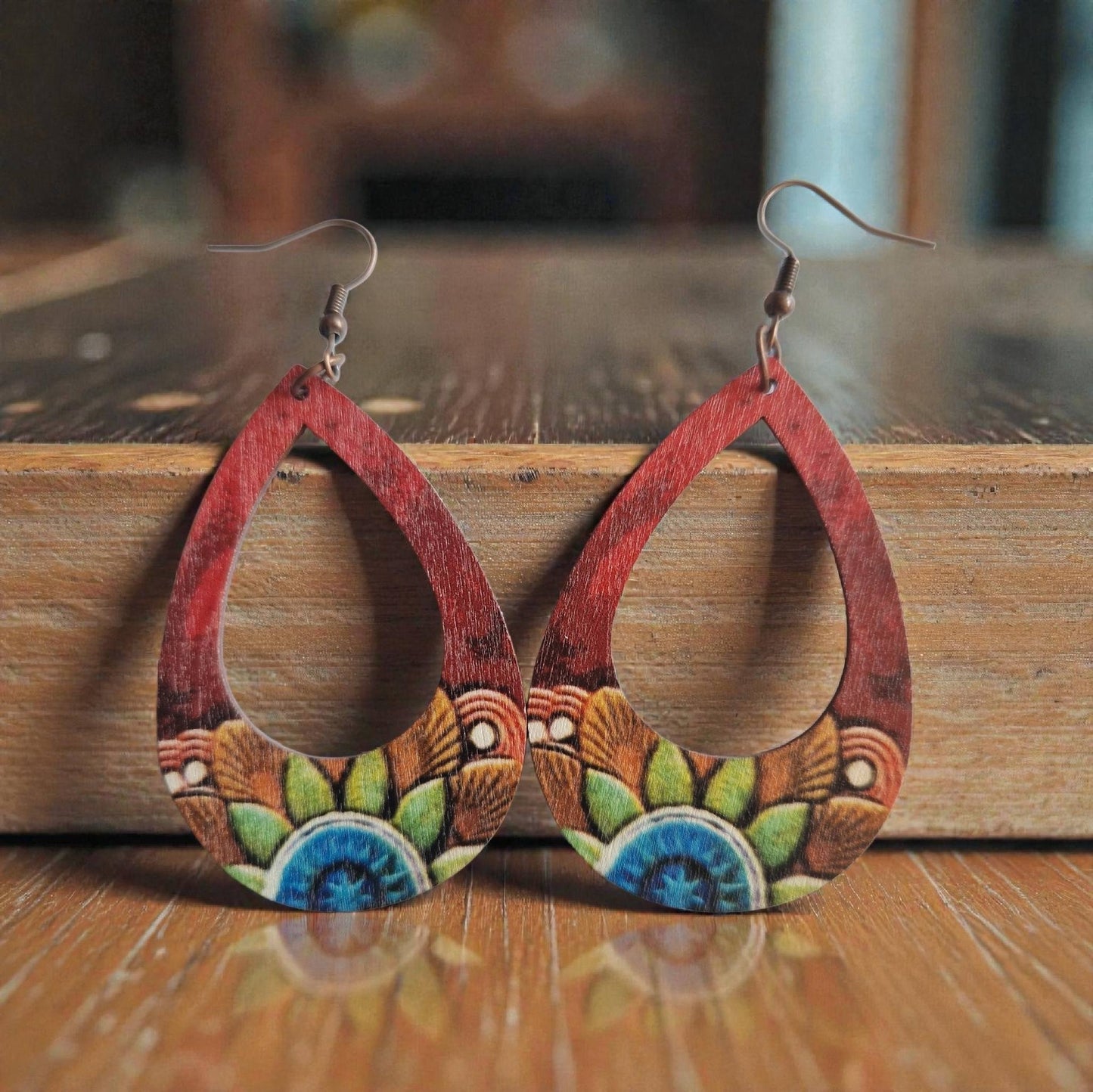 Fülbevaló - 6x4 cm