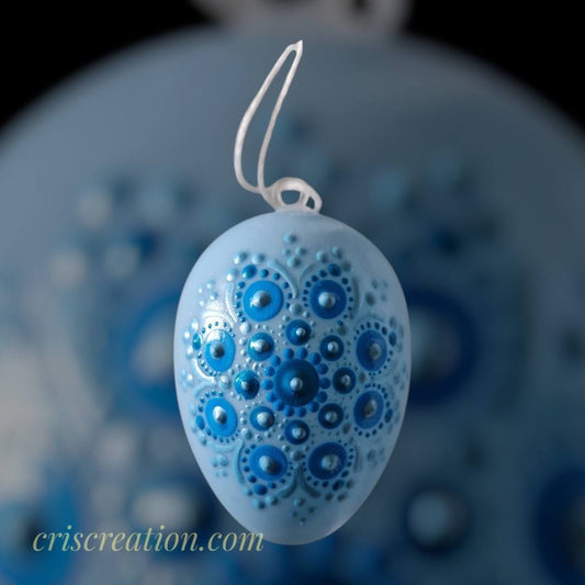 Festett tojás - 6x4 cm