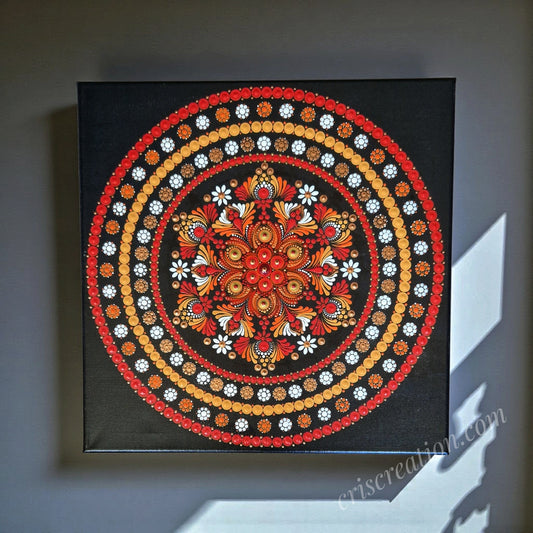 Mandala - 40x40 cm