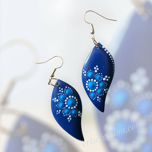 096. Fülbevaló - 5x2,3 cm