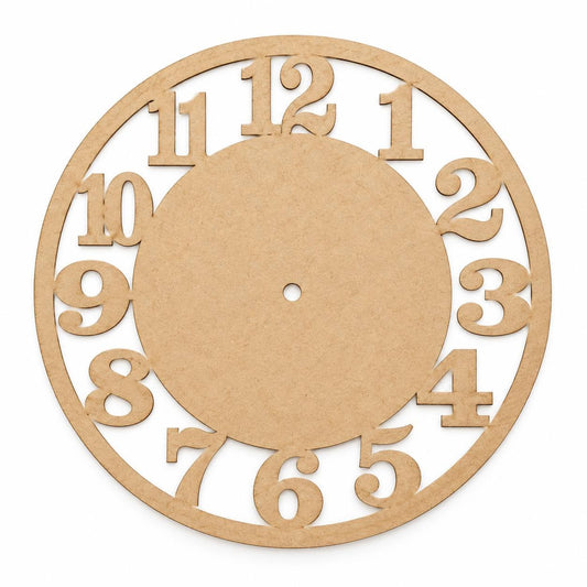 Óralap számokkal - 25 cm