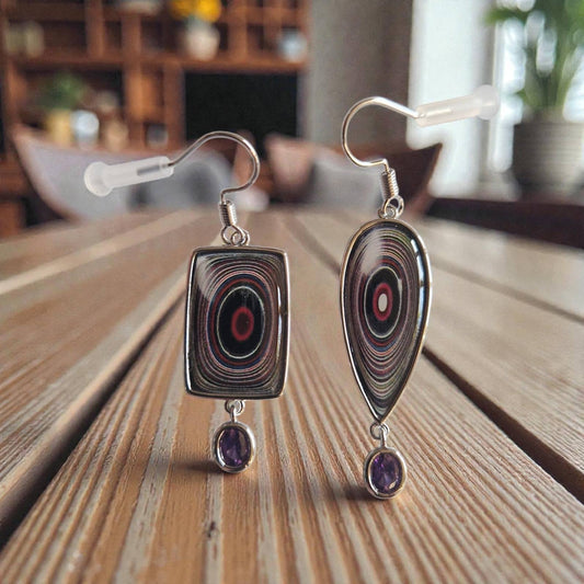 Fülbevaló - 3,5x1,2 cm