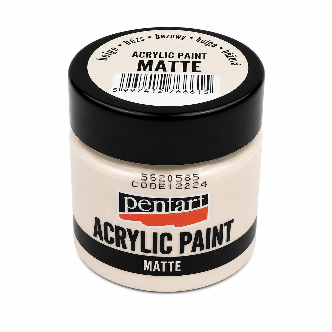Pentart matt akrilfesték 50 ml bézs